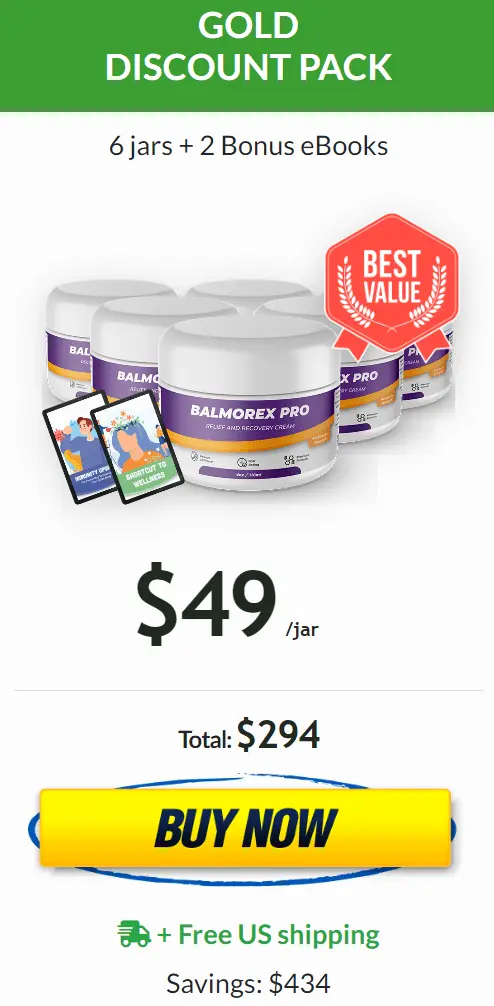 Balmorex Pro Buy 6 jars